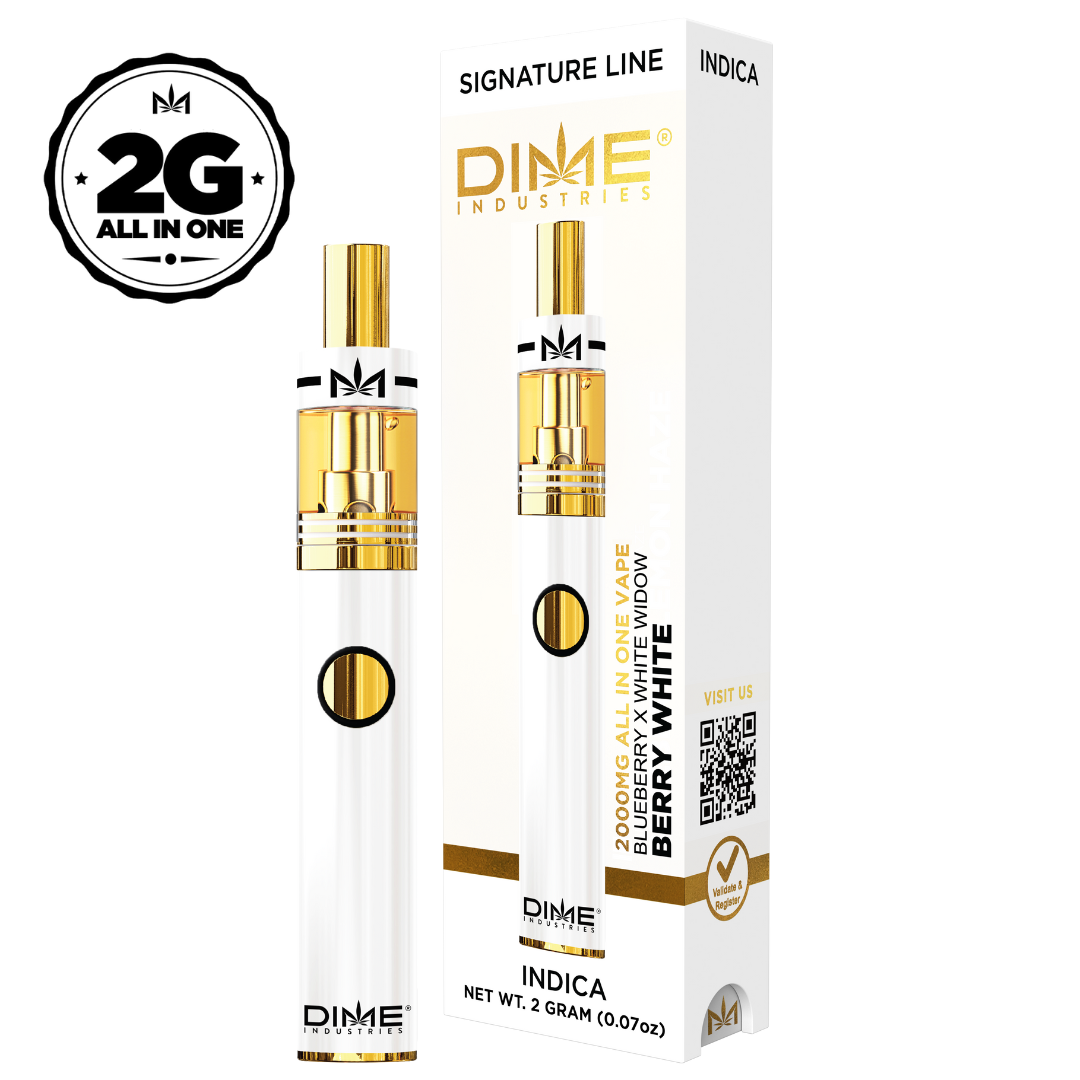 Photograph of product: DIME | Disposable Vape | Berry White | 2g