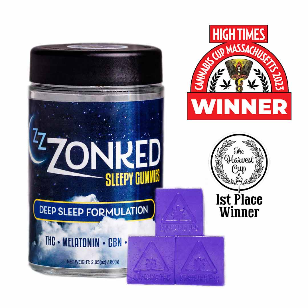 Photograph of product: Zzzonked | Tutti Frutti Sleepy Gummies 20pk