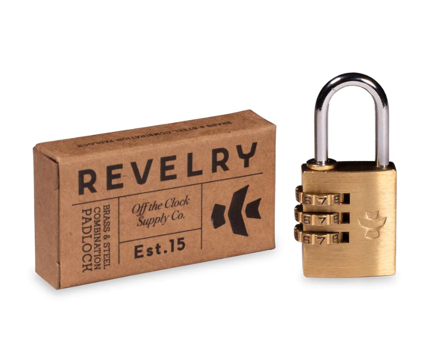 Photograph of product: Revelry Supply - Combo Luggage Lock