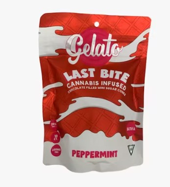 Photograph of product: Gelato Last Bites - Peppermint