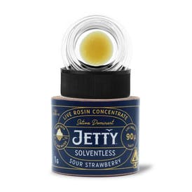 Photograph of product: SOUR STRAWBERRY 1G LIVE ROSIN