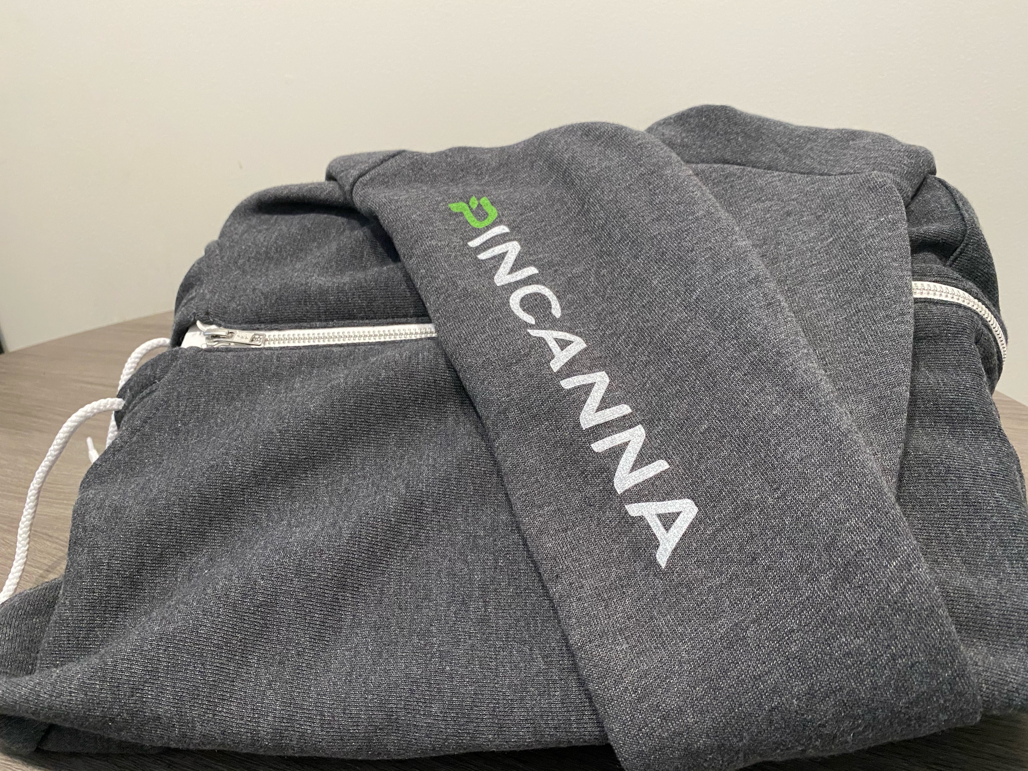 Photograph of product: Pincanna -  Unisex Zip Hoodie