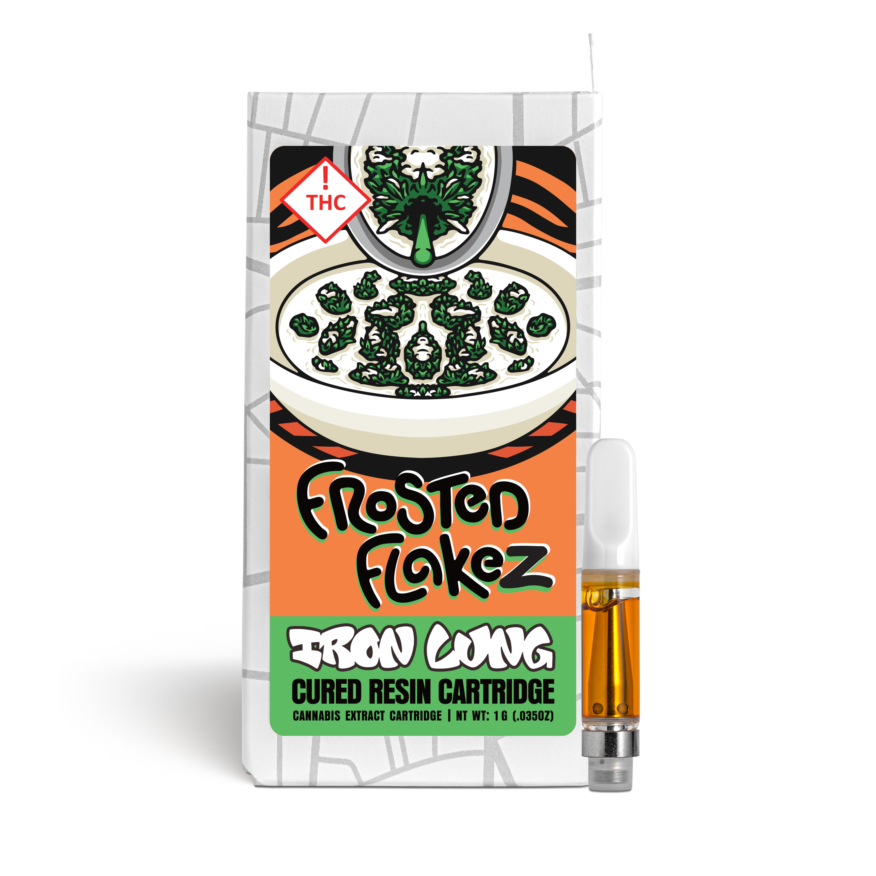 Photograph of product: Frosted Flakez Cured Resin Cart