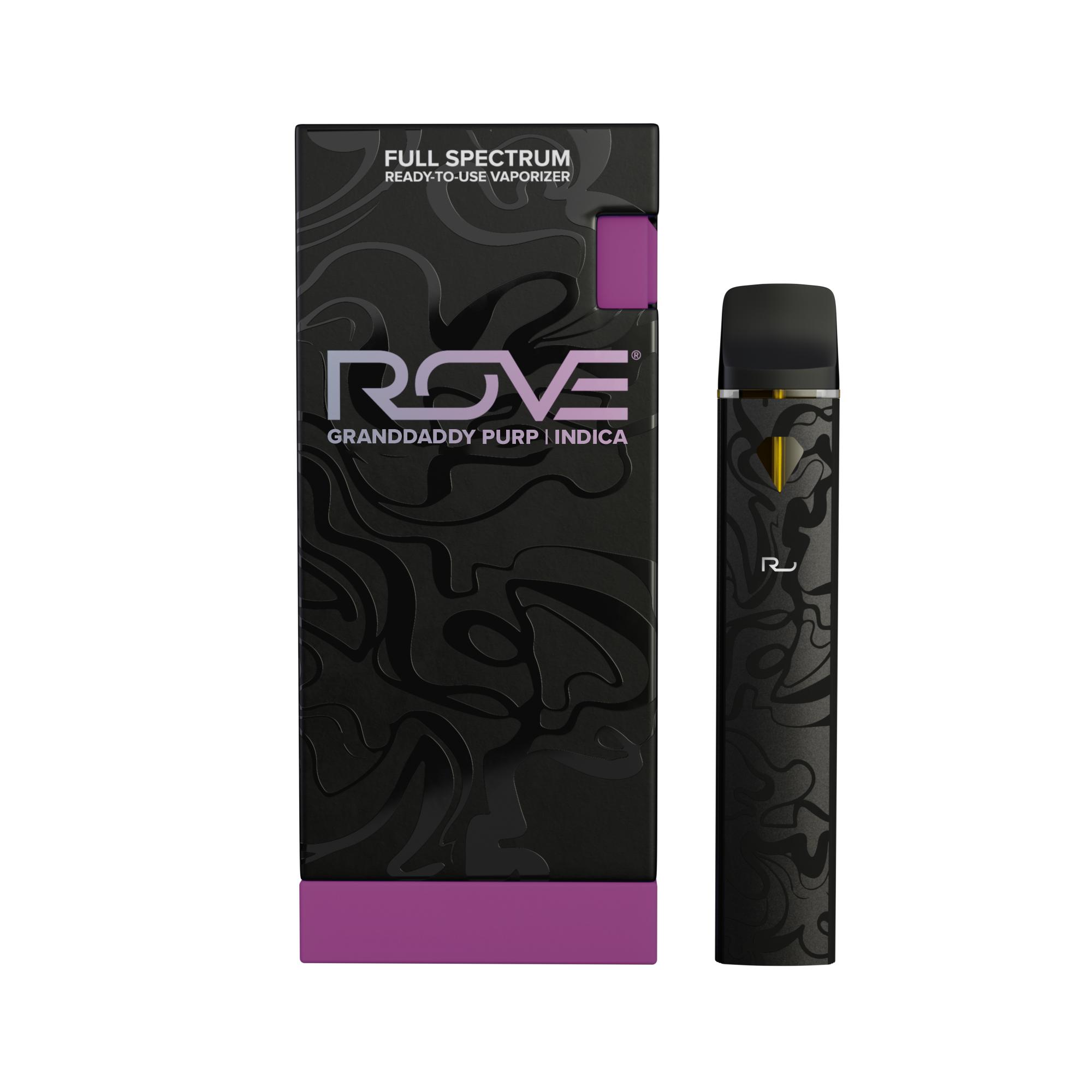 Photograph of product: Rove - Live Resin All In One Grand Daddy Purp - 1g