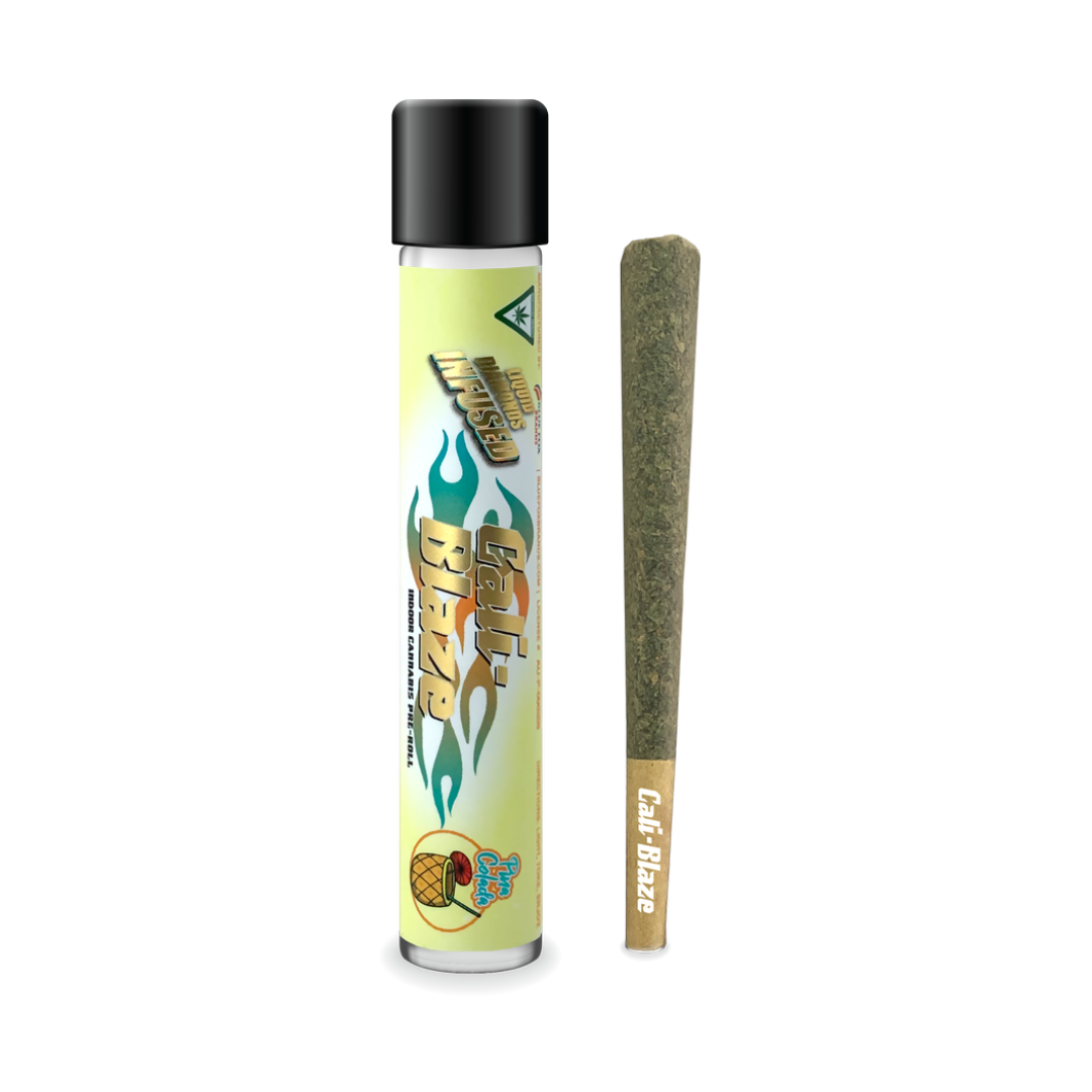 Photograph of product: Cali Blaze Infused Preroll | Pina Colada