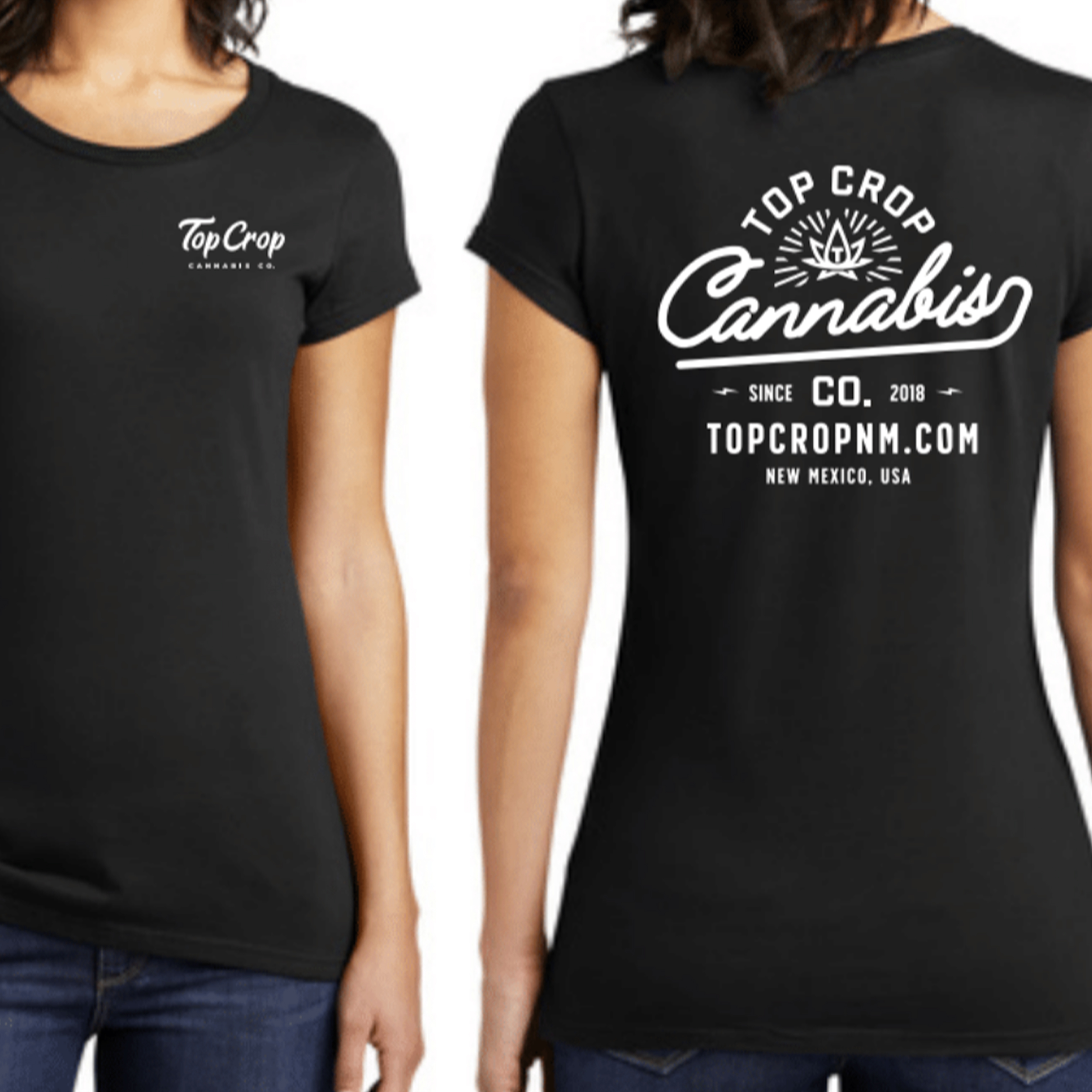 Photograph of product: Black Women's Tee - XL