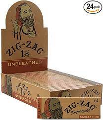 Photograph of product: Zig Zag  1 1/4"  Unbleached Rolling Paper