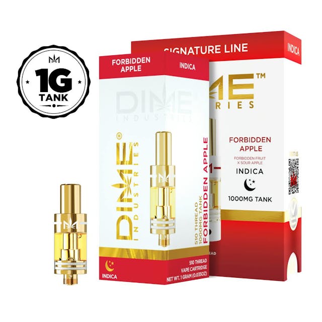 Photograph of product: Forbidden Apple | Classic Cartridge 1g - 