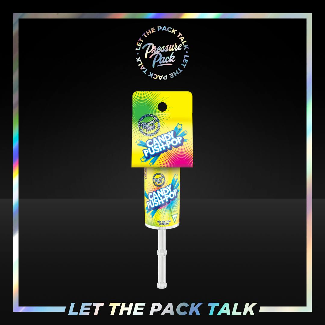 Photograph of product: Candy Push Pop - 3.5g