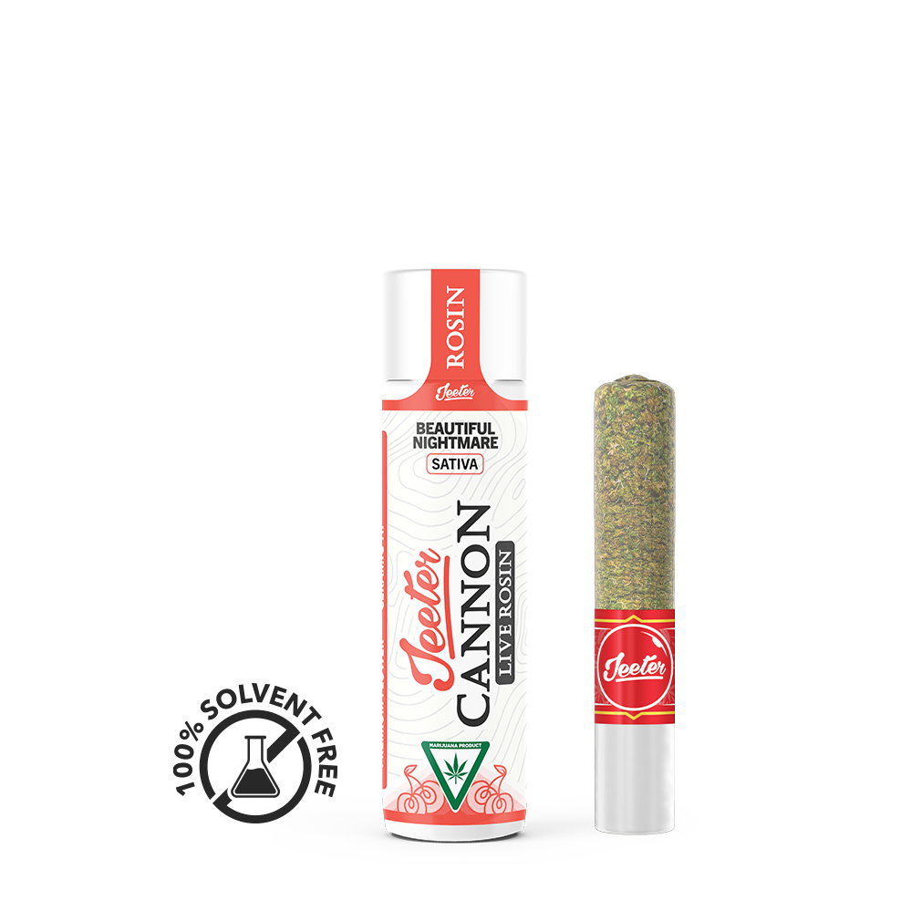 Photograph of product: Jeeter - 1.3g Rosin Cannon - Tahoe OG