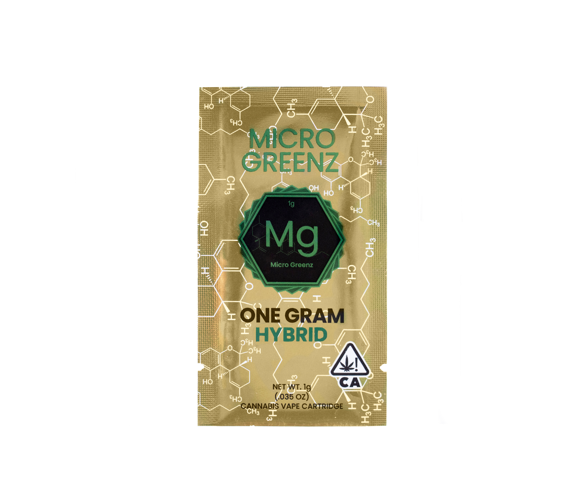 Photograph of product: Micro Greenz Cartridge 1g - Banana Zelato (H)