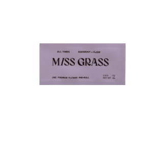 Photograph of Product: MISS GRASS 0.4G SPARKS ALL TIMES PRE-ROLL
