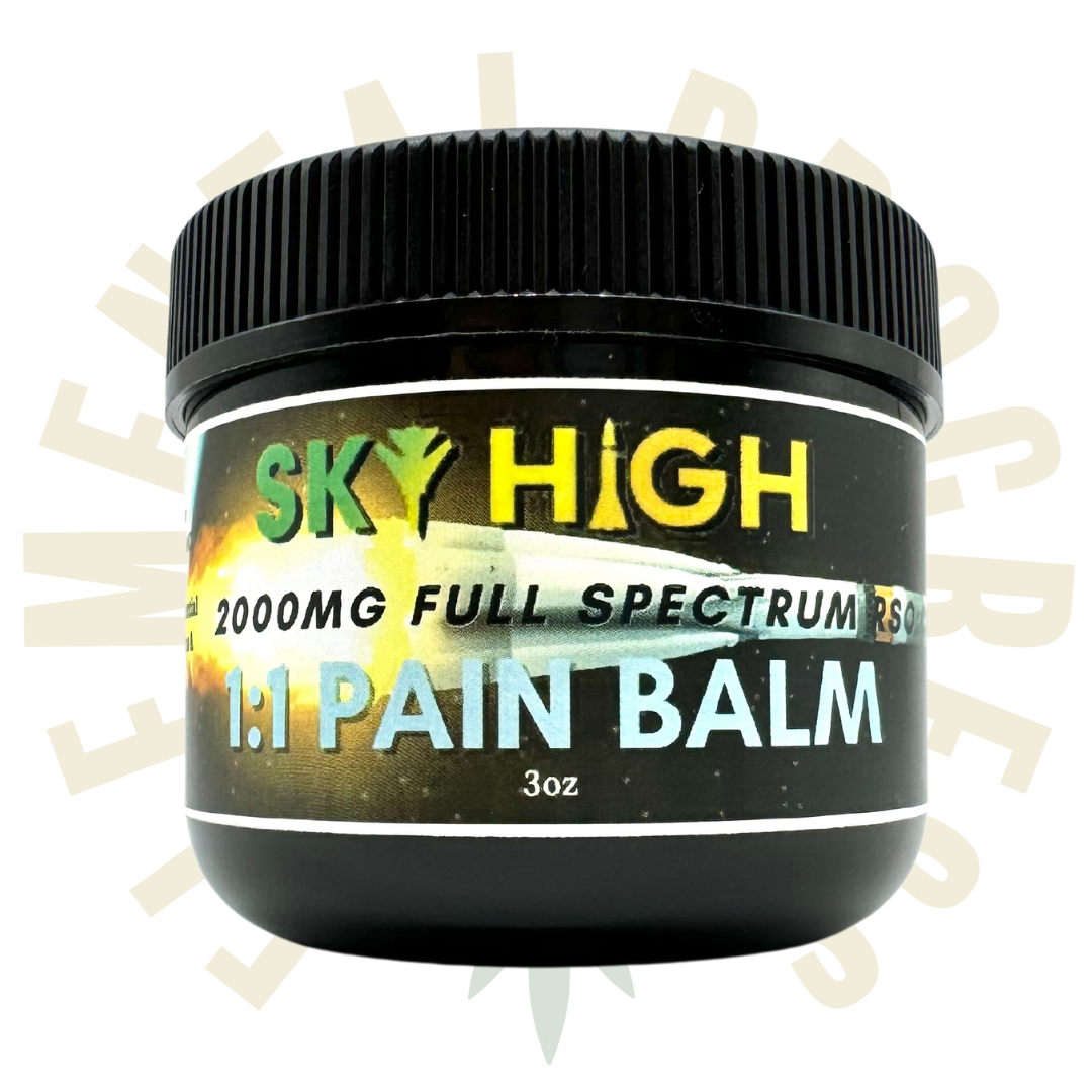Photograph of product: Sky High - 1:1 RSO:CBD Pain Balm