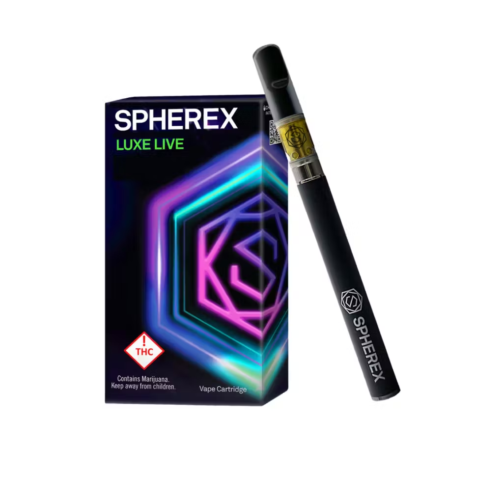 Photograph of product: Spherex Maple Fog Live Rosin Cart 1000mg
