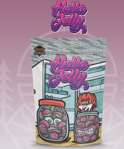 Photograph of product: Voyage Bloom - Hella Jelly - 3.5g