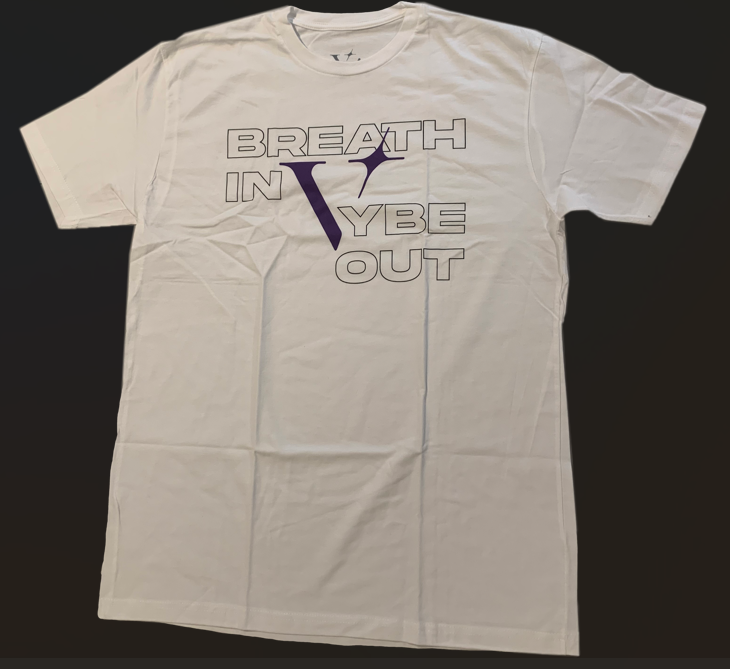 Photograph of product: Vybe Out Tee | White | XLarge