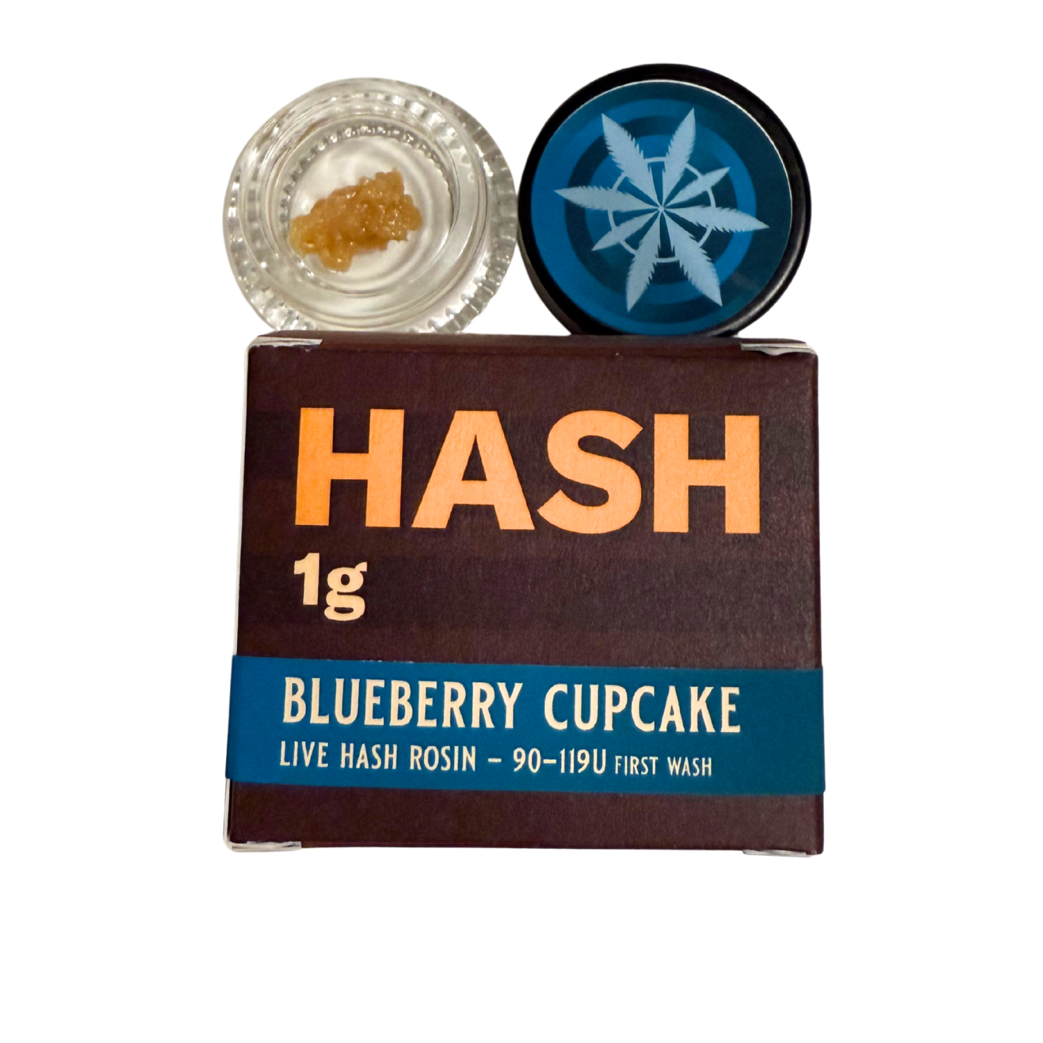 Photograph of product: Blueberry Cupcake | Live Rosin