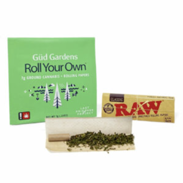 Photograph of product: Lemon Rainbows "Roll Your Own" Kit - 7g