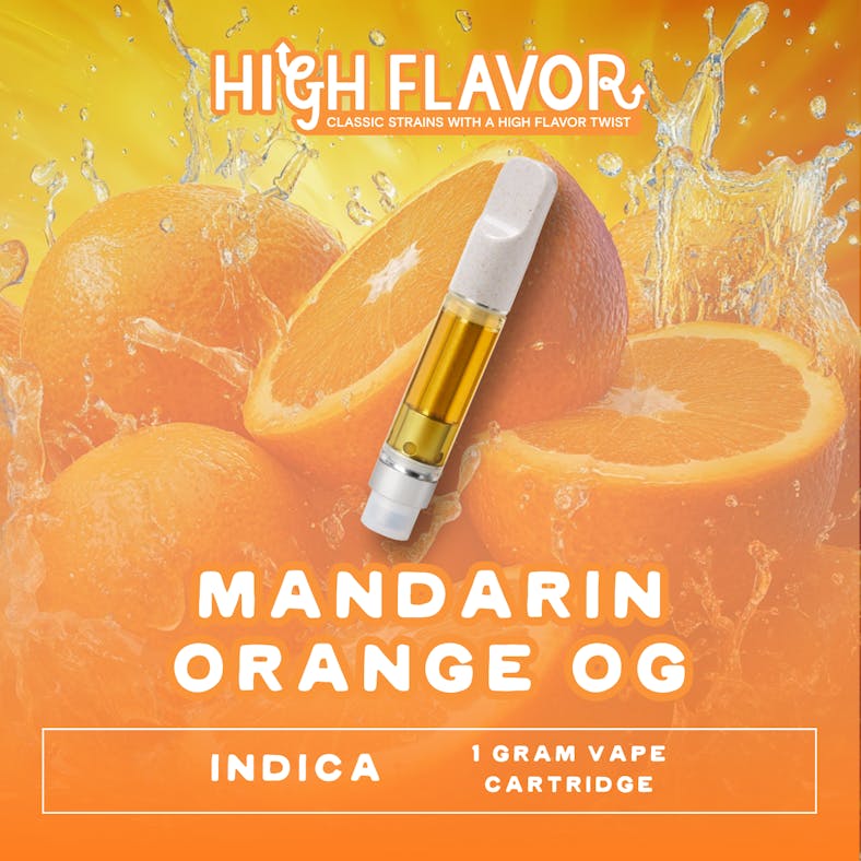 Photograph of product: Mandarin Orange OG Distillate Cart 1g (TAX INCLUDED)