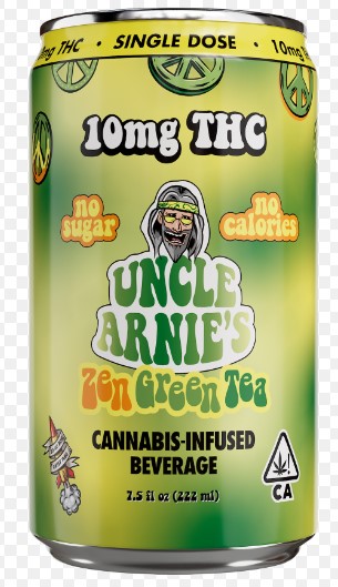 Photograph of product: Uncle Arnie's   Zen Green Tea 10mg   1 Pack