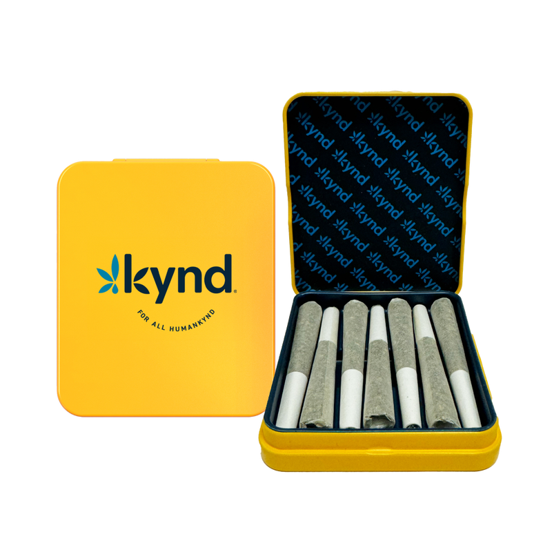 Photograph of product: Kynd Ricky Bobby .5g Preroll 7pk