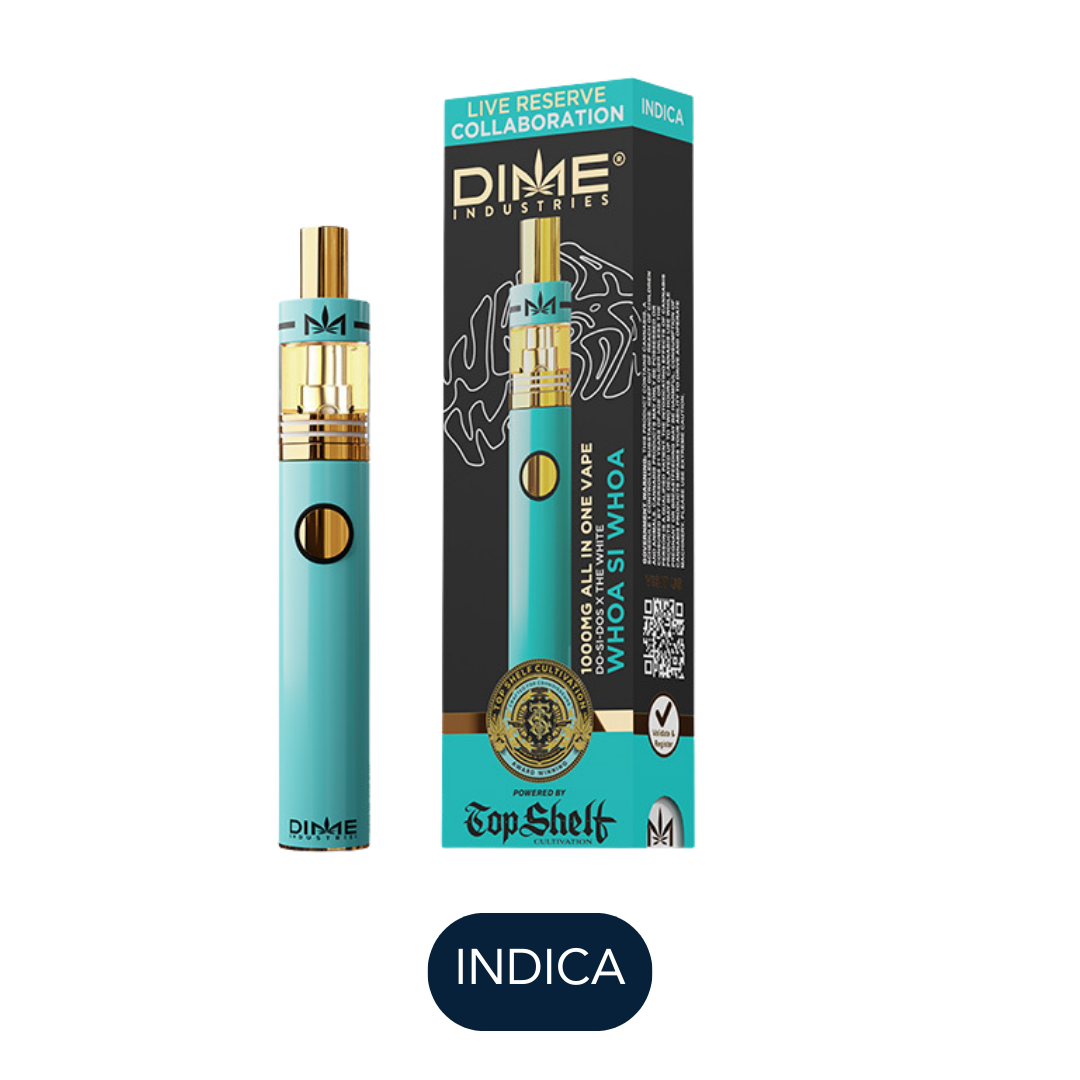 Photograph of product: Dime Industries - Live Resin - Whoa Si Whoa - RTU - 1.0g