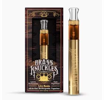 Photograph of product: Brass Knuckles | Girl Scout Cookies | Live Resin | AIO | 1g