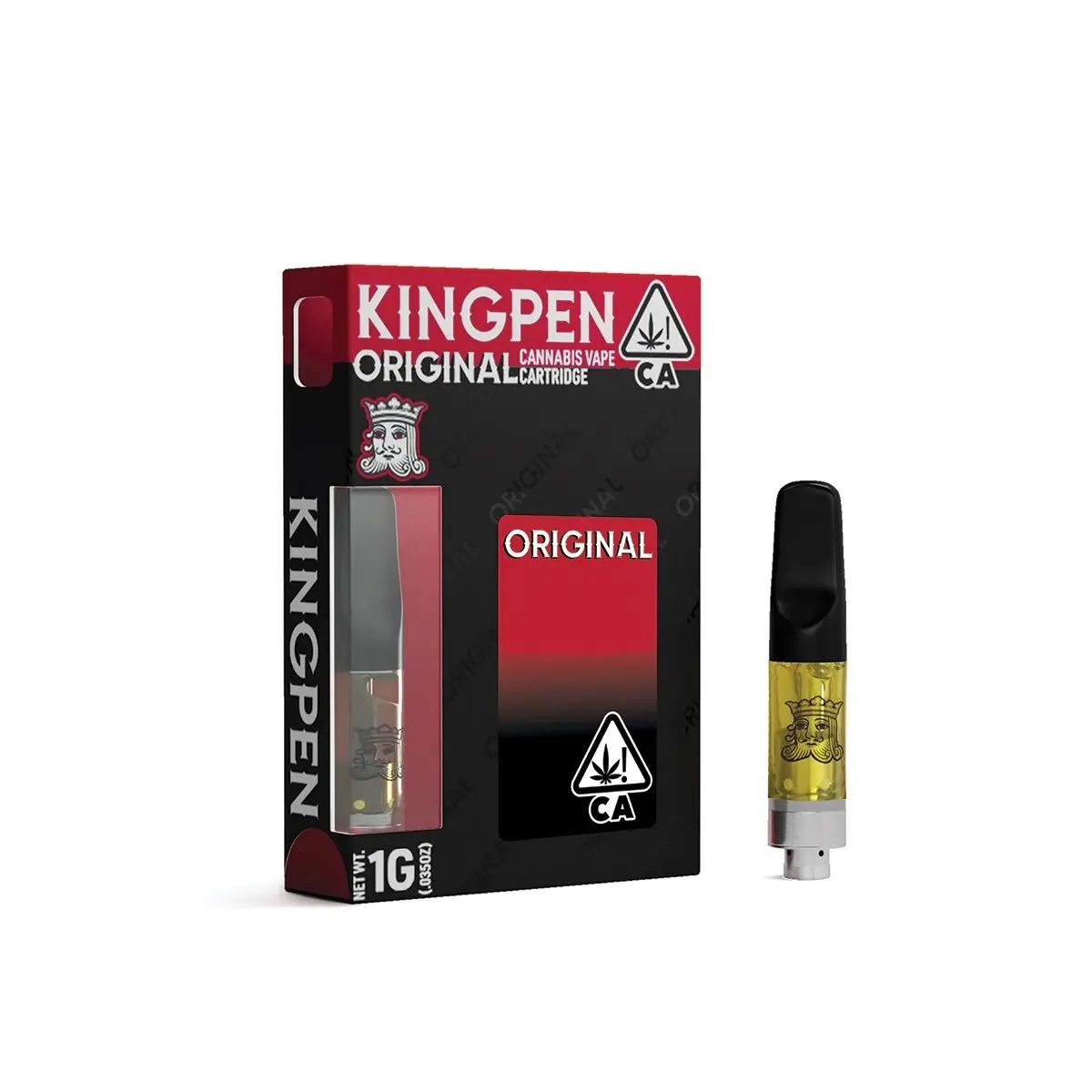 Photograph of product: KINGPEN VAPE CARTRIDGE - LEMON CHERRY GELATO 1G