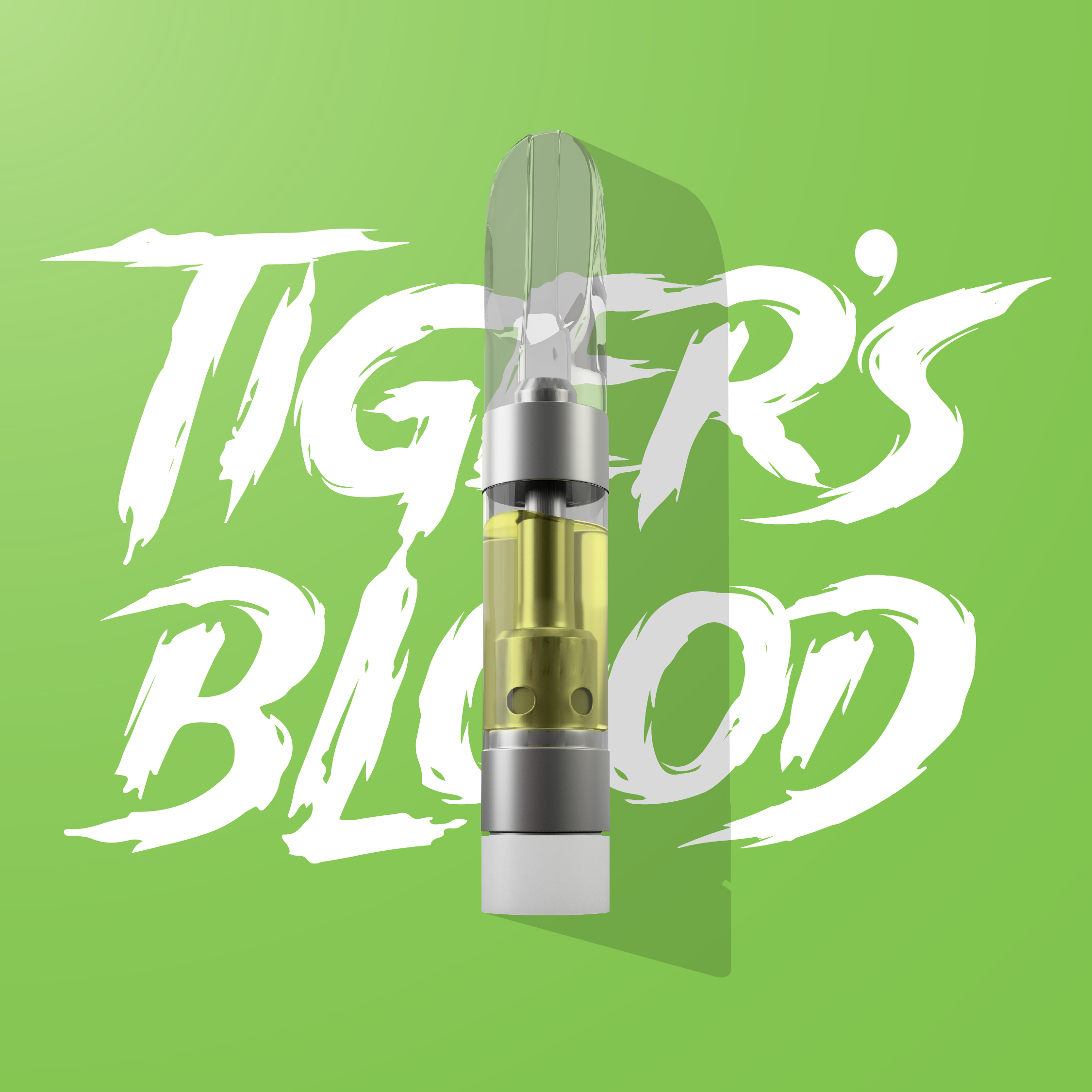 Photograph of product: Cartridge | Tiger Blood | Distillate | 0.5g