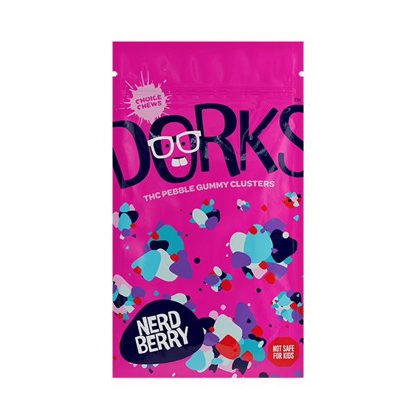 Photograph of product: Dorks Nerd Berry 200mg