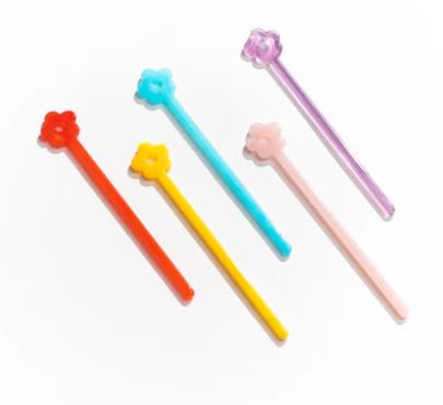 Photograph of product: Edie Parker Flower Tamping Stick - Assorted Colors