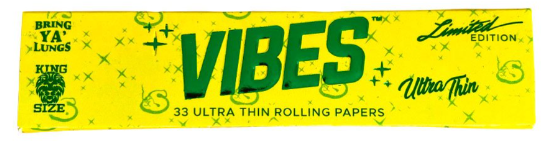 Photograph of product: vibes ultra thin paper