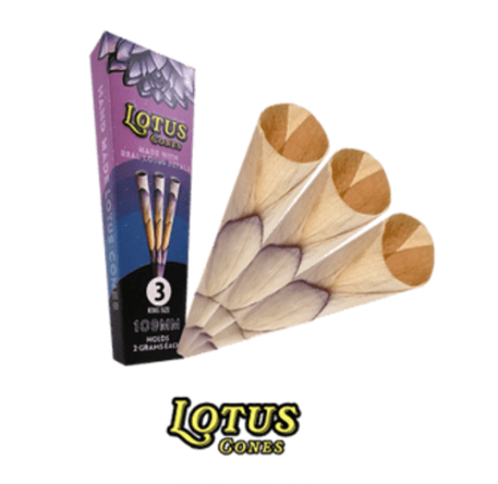 Photograph of product: Lotus Cones King Size 3pk