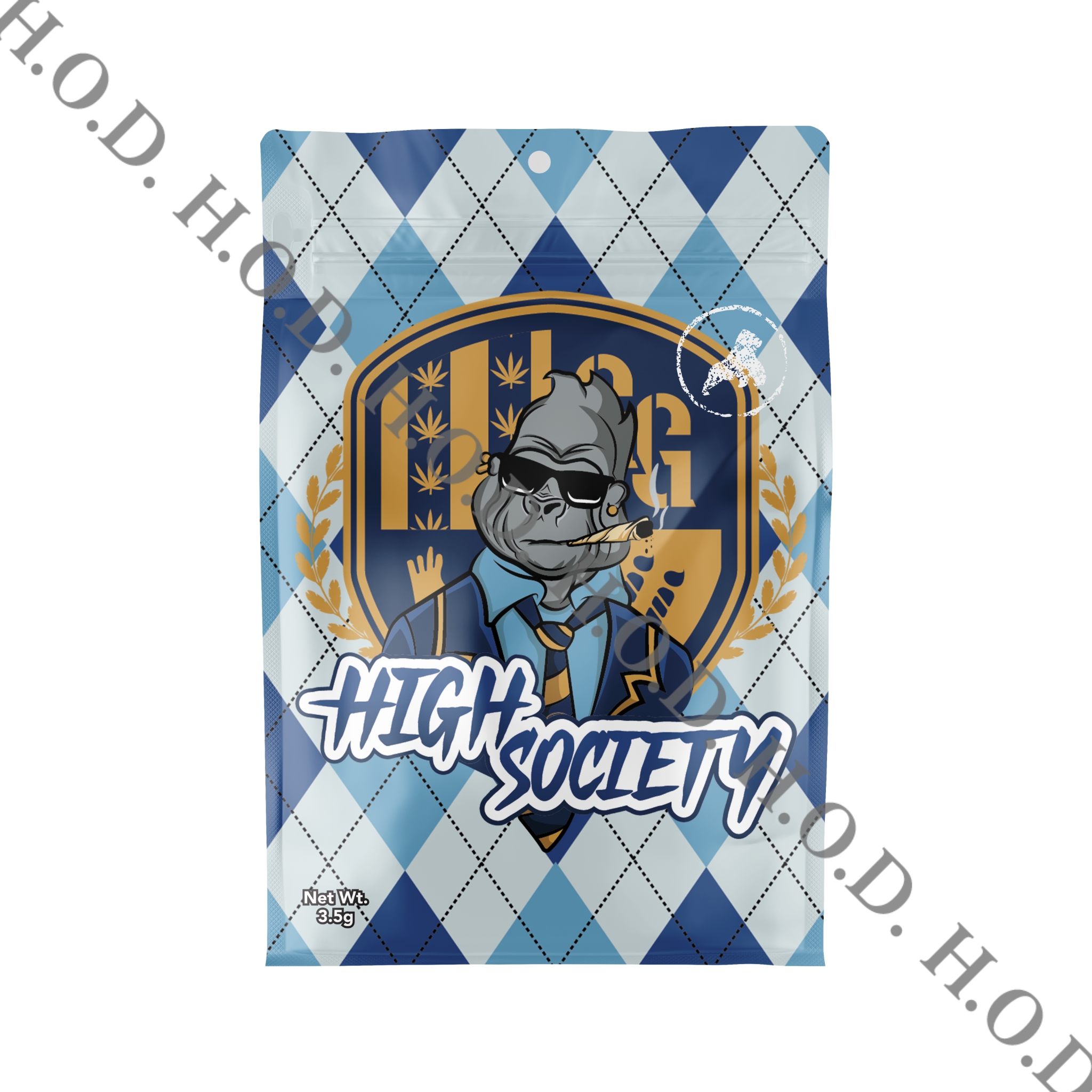 Photograph of product: GuerillaGrown High Society 3.5g