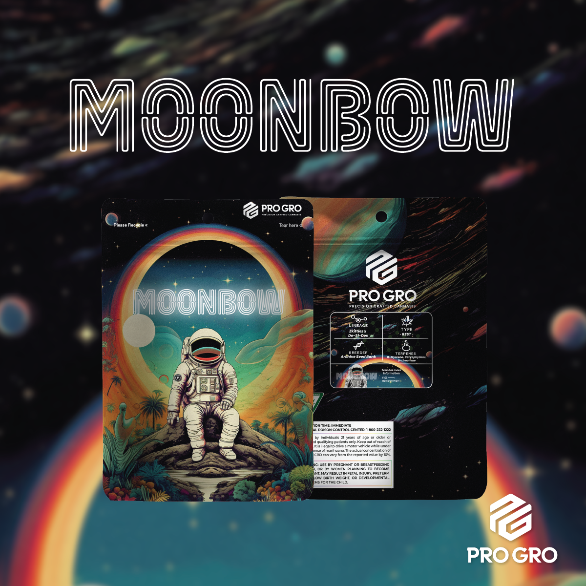 Photograph of Product: PRO GRO | Prepackaged | Moonbow #113 - 3.5g