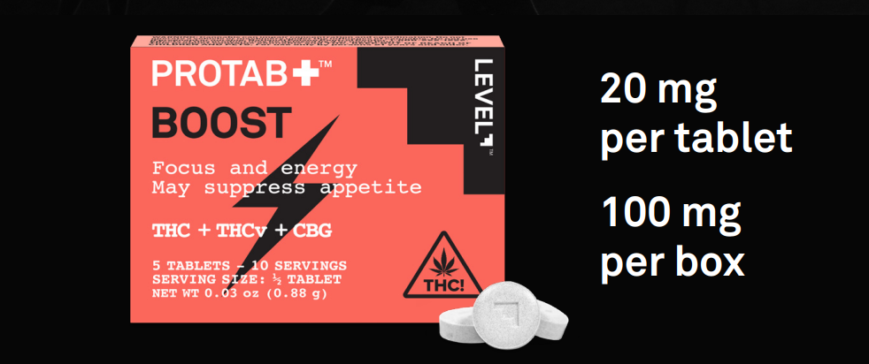 Photograph of product: LEVEL Boost Protab - TH-oui Tablets - 5ct.