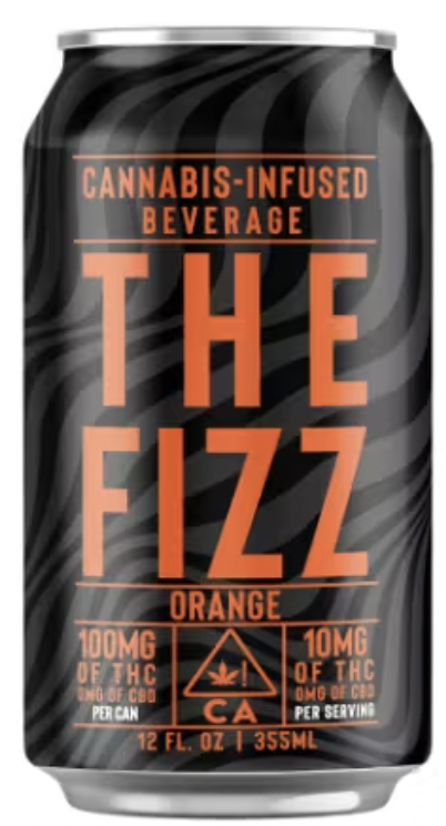 Photograph of product: Manzanita Naturals | The Fizz (100mg) Orange (H)