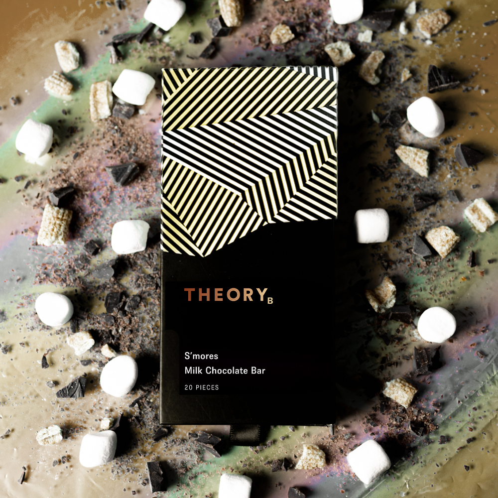 Photograph of product: Chocolate Bar - THEORYb - TH-oui S'Mores - 20pk