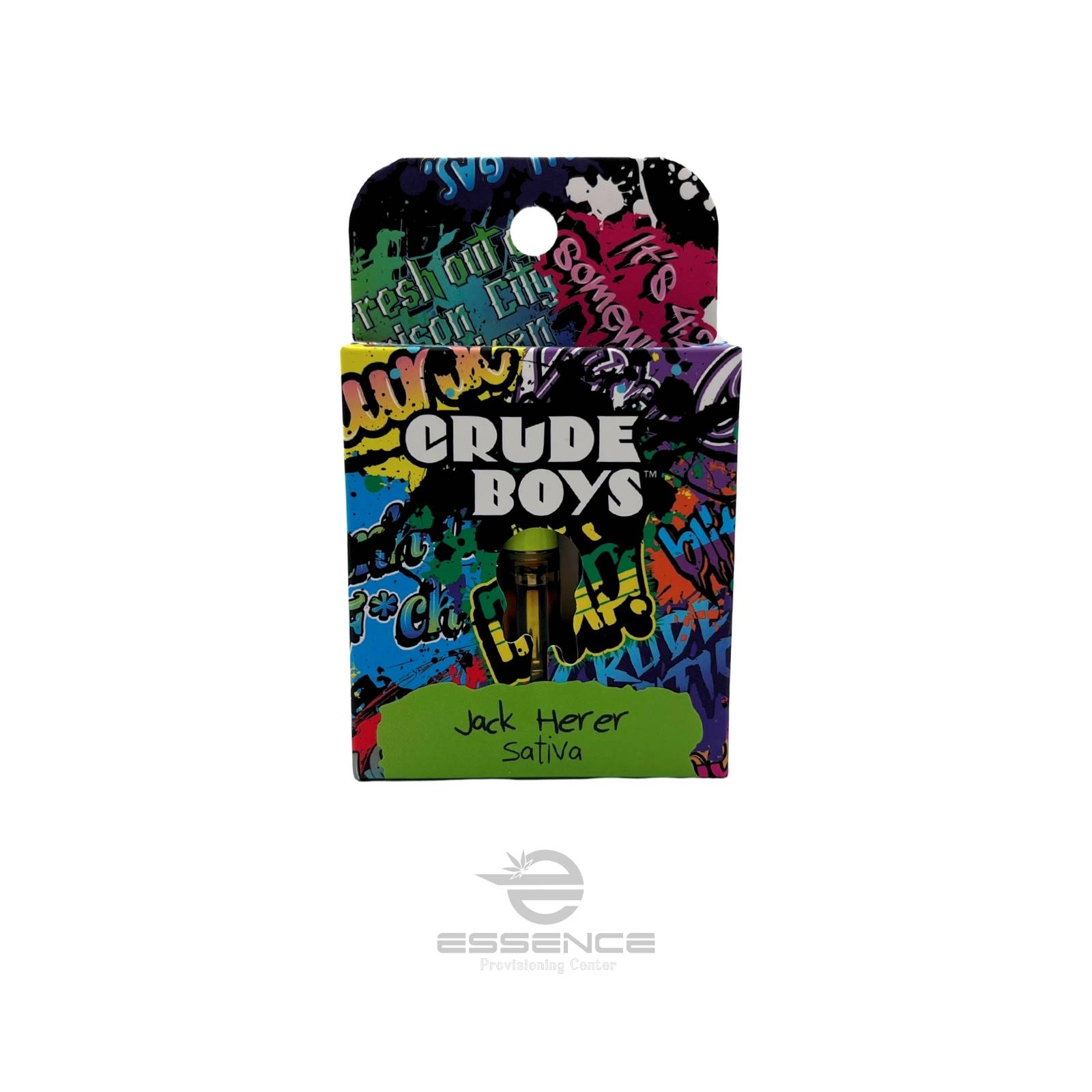 Photograph of product: Crude Boys - Jack Herer Vape Cart - (Oui'd)