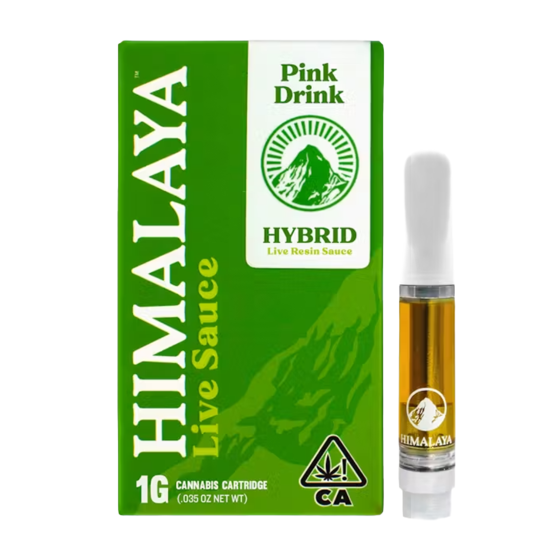 Photograph of product: HIMALAYA - PINK DRINK LIVE RESIN SAUCE 500MG