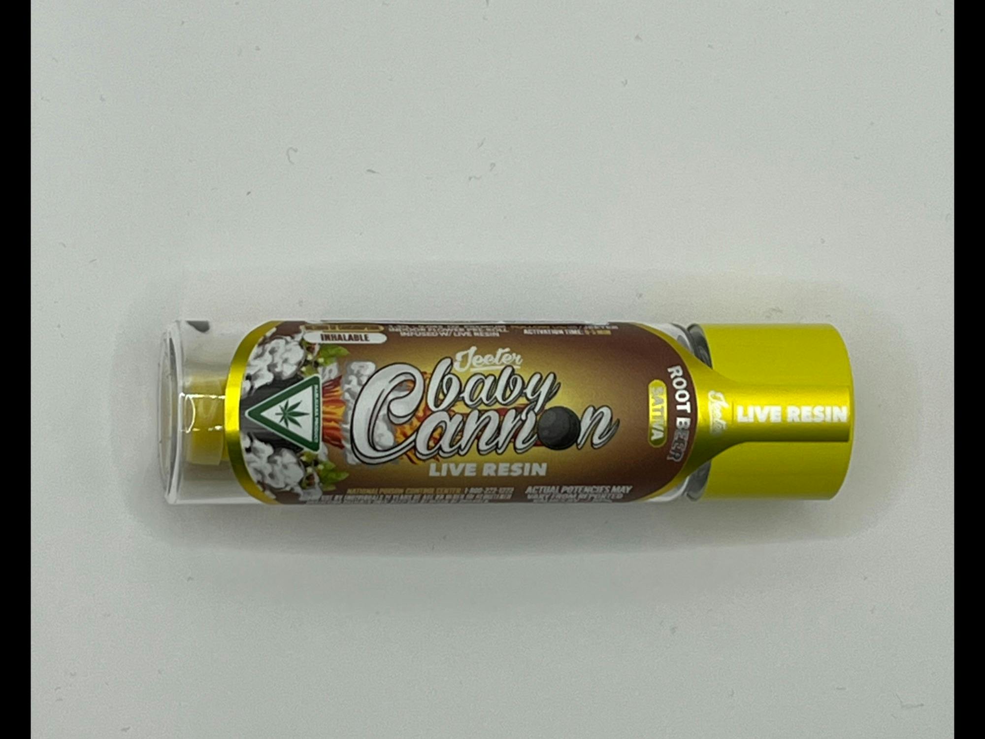 Photograph of product: JEETER CANNON | ROOT BEER | INFUSED PREROLL | 1.3G