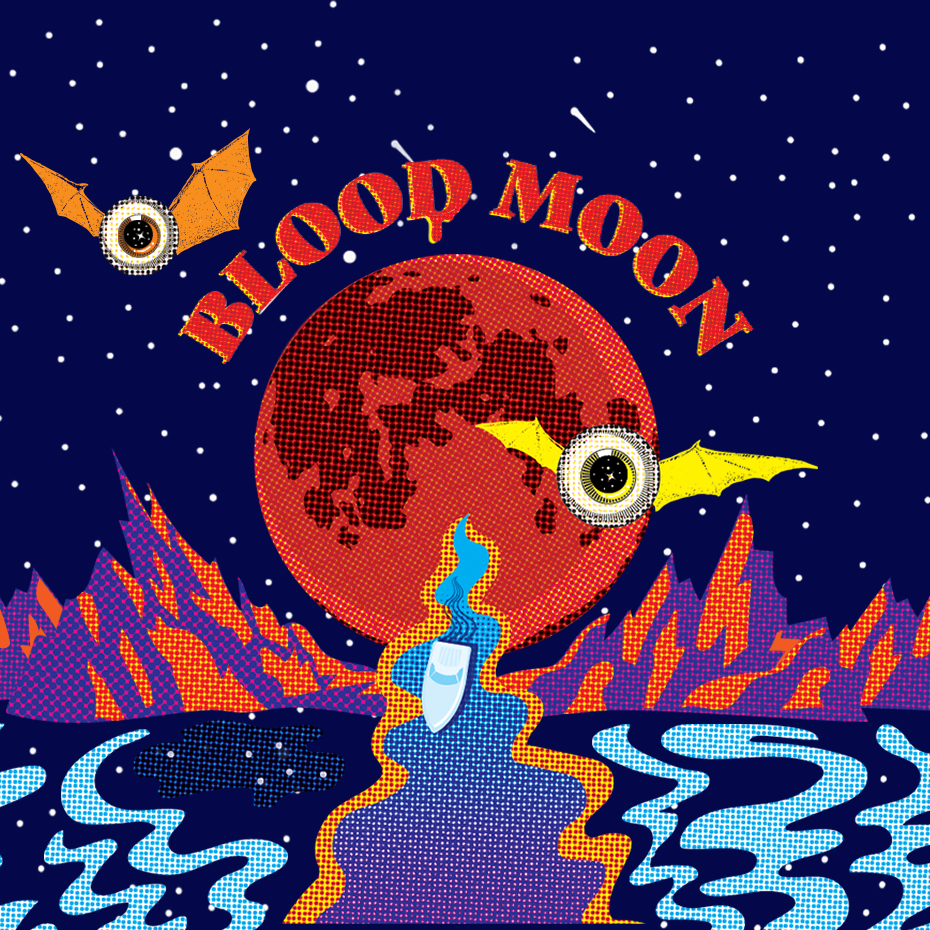 Photograph of product: Blood Moon | 3.5g | Premium Buds