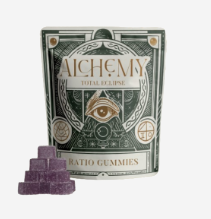 Photograph of product: Sleep Potion Black Raspberry Gummies 5:1 CBN:TH-oui 100mg