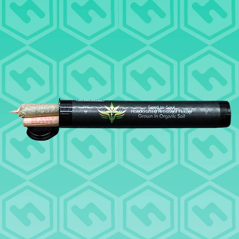 Photograph of product: EV Farms | Purple Milk | PreRoll 2pk | 1g