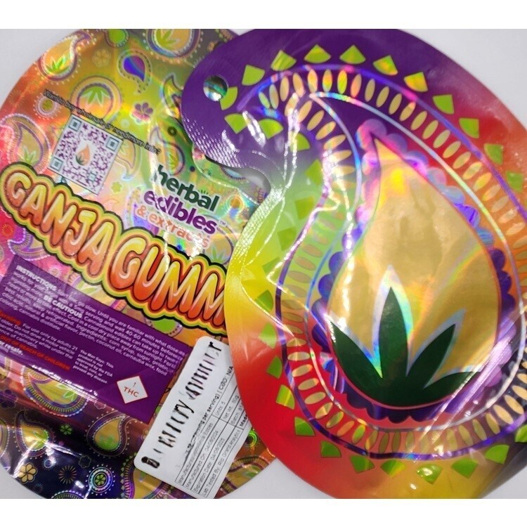 Photograph of product: Herbal Edibles - Alaskan Thunder Punch Ganja Gummies (Medical Only)