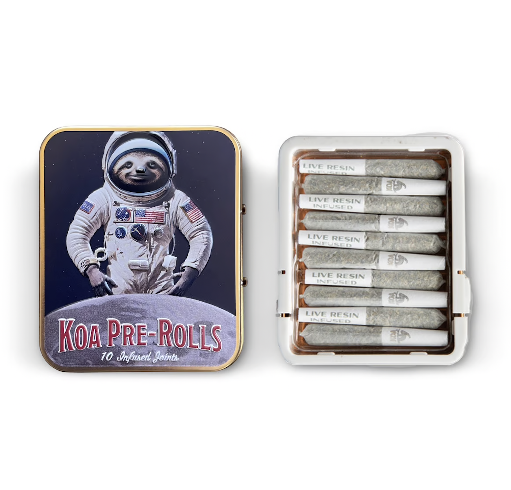 Photograph of product: Grapes N' Cream (I) Live Resin INFUSED PREROLLS 10pk - KOA