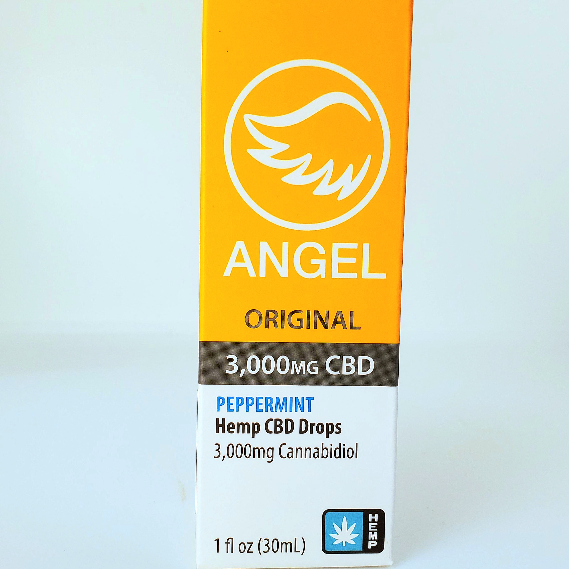 Photograph of product: Angel - 3,000 mg CBD Peppermint Tincture