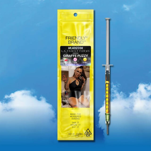 Photograph of product: Giraffe Puzzy | 1g Cured NURESIN Applicator - 