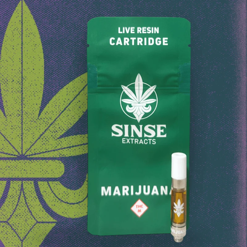 Photograph of product: Durban Wedding Live Resin Vape Cart