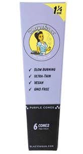 Photograph of product: Blazy Susan Kingsize Cones-Purple
